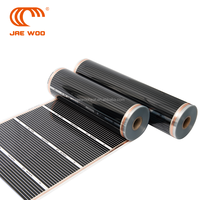 Systèmes de plancher en feuille rayonnante à film chauffant électrique en carbone graphène pour la maison et l'appartement