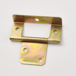 Charnière en fer de style chinois 55x25mm, finition bronze antique, charnière de meuble à montage en surface, placage antirouille, type H standard - Product Image 3