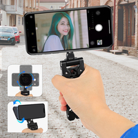 Support magnétique pour téléphone avec trépied fixe et fixation magnétique pour diffusion en direct, compatible P60 et iPhone 17/16/15/14/13/12 Pro Max avec Arca de 38 mm