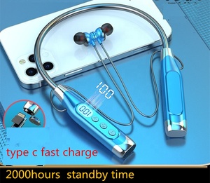 Earphone Super Bass, Earphone Super Bass, Earbud Tanpa Kabel Mic & Headphone In-Ear untuk Headphone Koraoke - Product Image 4