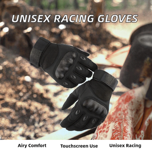 Unisex Custom Driven <b>Gloves</b> Polyester/Cotton/Leather Breathable Full Finger <b>Touch</b> <b>Screen</b> Protection Motocross Cycling Gym Racing - Product Image 2