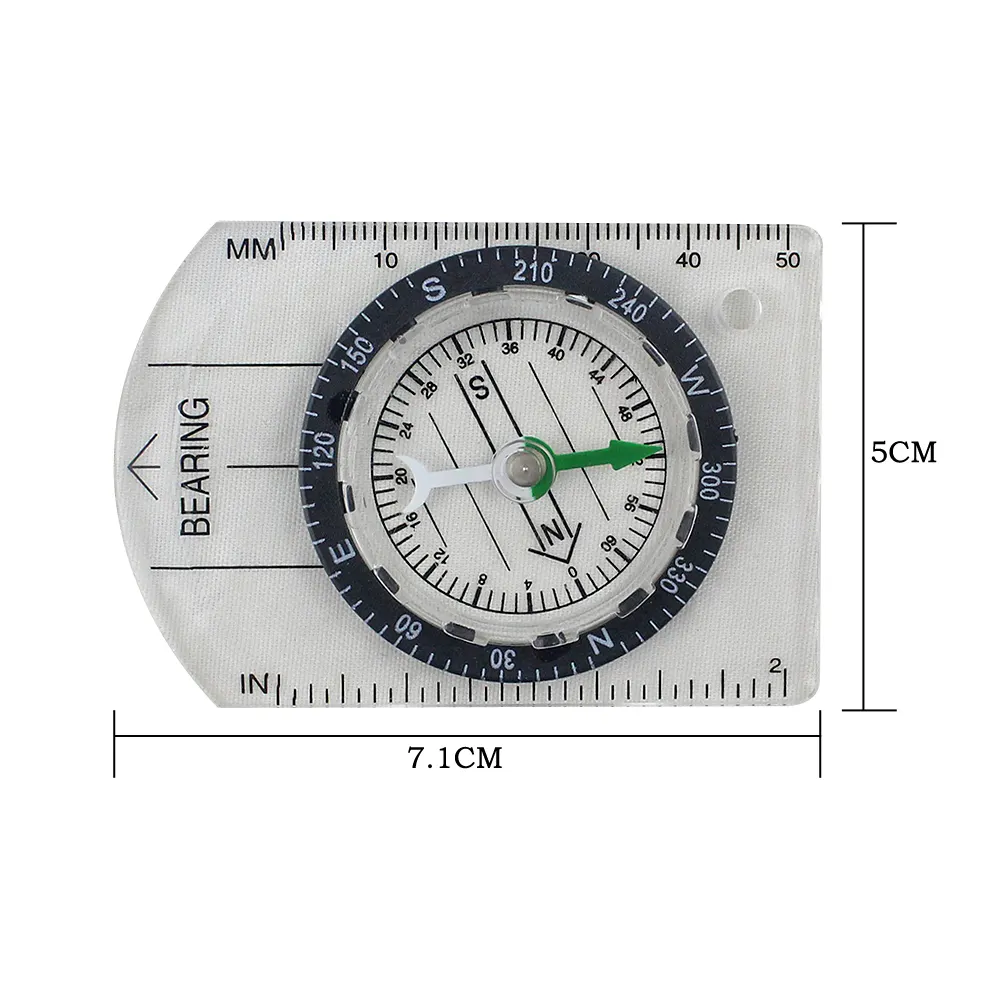 Wholesale Factory Camping Gadget Acrylic High-quality Compass, Quality New Outdoor Items Practical Portable Compass