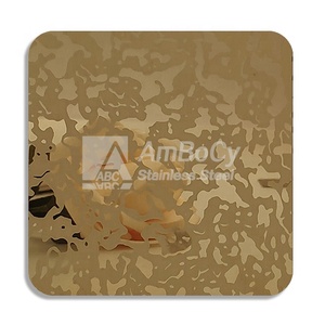 Feuille décorative en acier inoxydable, 0.3-4.0mm, 4 pieds x 8 pieds, finition points chimique, en acier inoxydable, livraison directe depuis l'usine
