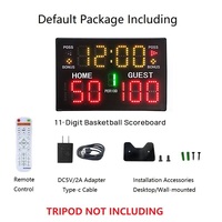 Tableau de score numérique électronique sans fil pour le basketball, prix d'usine Ganxin, service d'installation et support technique offerts