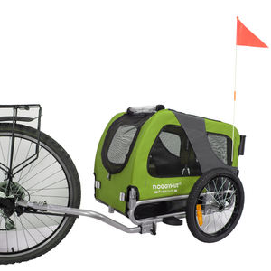 Remolque plegable <span class=keywords><strong>para</strong></span> transporte de perros, alta calidad, <span class=keywords><strong>para</strong></span> correr, cochecito, cuadro de acero <span class=keywords><strong>para</strong></span> mascotas - Product Image 5