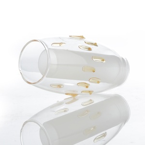 Cao Borosilicate 3.3 đôi tường màu sắc kính toàn cầu thiết kế độc đáo bóng râm OEM sản xuất cho trang trí nội thất chiếu sáng trong nhà - Product Image 5