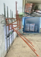 Échafaudage modulaire réutilisable de 3,6 m (12 pieds) de hauteur, personnalisable, pour coffrage en béton isolé (ICF) avec isolation EPS