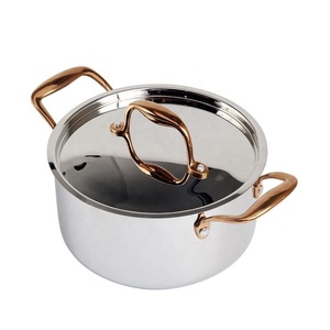 Wholesale Tri-Ply Stainless Steel Stockpot Cookware <b>Pot</b> <b>for</b> Home Cooking Restaurant Hotel - Product Image 4