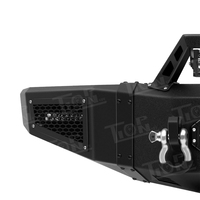 Hot Selling Auto Accessories Heavy Duty Power Coated Black Steel Bull Bar Front Bumper for Ram1500 2500