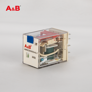 A & B ABKE2C0024LT ขนาดเล็ก<span class=keywords><strong>8</strong></span>พิน8A ac/dc 250V ควบคุมแรงดันไฟฟ้าซิลเวอร์อัลลอยรีเลย์แม่เหล็กไฟฟ้าใช้ความร้อน - Product Image 2