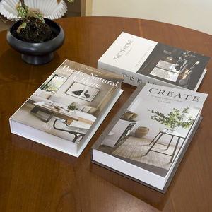 Caja <span class=keywords><strong>de</strong></span> Almacenamiento Decorativa con Diseño <span class=keywords><strong>de</strong></span> <span class=keywords><strong>Libro</strong></span> Abierto, Serie Creativa para el Hogar, Caja <span class=keywords><strong>de</strong></span> Almacenamiento para Sala <span class=keywords><strong>de</strong></span> Estar, Mesa <span class=keywords><strong>de</strong></span> Centro, Decoración para el Hogar, Adornos, <span class=keywords><strong>Libro</strong></span> - Product Image 4