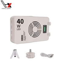 Éclairage pour prise de vue vidéo pour aider à l'éclairage 112 LED 40W 3000K-7000K Mini lumière de remplissage