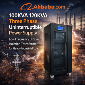 Gruppo di Continuità (UPS) Online Trifase a Bassa Frequenza da 100KVA con Trasformatore di Isolamento per Carichi Industriali Pesanti - Product Image 1
