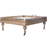 Table basse/d'appoint en bois massif de haute qualité Design moderne pour la maison salon meubles décoratifs usine en gros
