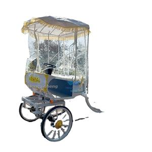 Dream Cinderella Electric Horseless Hearse Carriage Holy Funeral Builder Trailer Hearse Transporte especial - Product Image 2