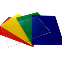 Vente en gros de plaques acryliques transparentes résistantes au feu, aux UV et au vent, de marque Gokai, de 2 à 30 mm, extrudées et moulées, écologiques et résistantes