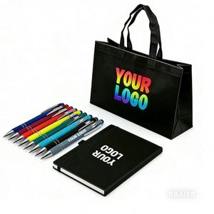 Personalized Logo Rose <b>Gold</b> Stylus Ballpoint <b>Pen</b> Novelty Metal Body for Promotional Purposes - Product Image 1
