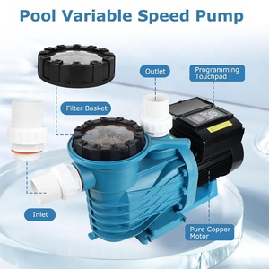 <span class=keywords><strong>Pompe</strong></span> à vitesse variable EAKP-200 avec contrôle WIFI, 750~3000 tr/min, débit maximal <span class=keywords><strong>25</strong></span> m³/h pour la circulation de l'eau des piscines et des parcs aquatiques - Product Image 1