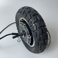 10 pouces 36v 48v 60v 1500w Double arbre 60 km/h disque cuisson moteur de moyeu sans engrenage