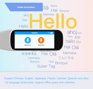 Écran tactile 3.51 pouces WIFI deux voies traduction <span class=keywords><strong>de</strong></span> numérisation multilingue en temps réel espagnol voix intelligente dispositif <span class=keywords><strong>de</strong></span> traduction instantanée - Product Image 6