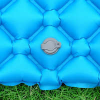 Matelas pneumatique gonflable ultra-pliable 40D en nylon Ripstop TPU léger et imperméable pour 1-2 personnes, idéal pour la randonnée