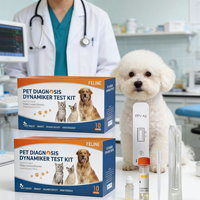 Prueba Rápida de Anticuerpos contra Leishmania Canina de Alta Calidad, Diagnóstico de LSH Ab, Modelo DYNAMIKER PETS DNP-013, Certificado CE, 2 Años, 5-10 Minutos