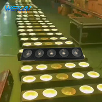 Matriz de garantía de calidad luz LED a todo color 3 en 1 Luz de matriz de control de punto LED 5*30W Luz de escenario led móvil