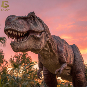 Modèle de dinosaure animatronique à l'échelle réelle SGAD09, dinosaure jurassique Trex imperméable, animatronique avec mouvements - Product Image 5