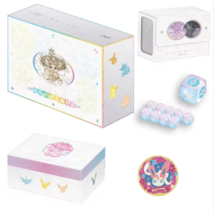 Lot de 4 boîtes de cartes à collectionner Pokémon Eevee PTCG chinoises Zhu & Purple Taijing Shengju CSV9.5C – Coffret cadeau exclusif Ibrahimovic – Vente en gros - Product Image 4