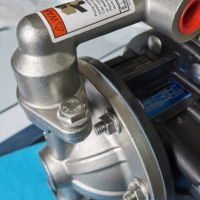 Pompe à double diaphragme pneumatique à commande pneumatique ARO AODD 0,5 pouce PD05R-ASS-STT-B avec diaphragme PTFE pour l'industrie automobile, garantie 1 an