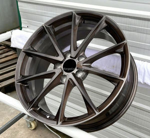 Rueda forjada gris cepillado P204 Gunmetal para Ferrari F8 Sf90 <span class=keywords><strong>488</strong></span> 296 <span class=keywords><strong>Gtb</strong></span> Gtc4 Lusso 458 Italia para Benz Amg E63s para Mclaren 570S - Product Image 4