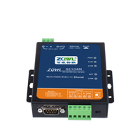Convertisseur Série-Éthernet Industriel 1 Port RS485 RS232 RS422 avec Bornier à Vis, Prise en Charge Modbus TCP, Fabricant
