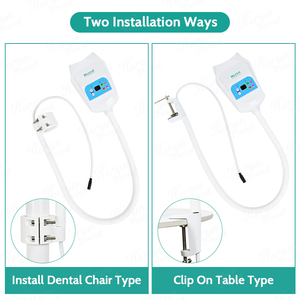 Nueva unidad, silla, tipo de mesa móvil, plegable, pequeño, mediano, láser, portátil, instantáneo, 10 dientes LED de luz, máquina blanqueadora blanca <span class=keywords><strong>en</strong></span> <span class=keywords><strong>casa</strong></span> - Product Image 3
