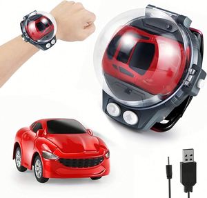 Voiture télécommandée miniature en alliage rechargeable pour enfants, nouvelle arrivée 2022, jouet de voiture télécommandée avec montre - Product Image 1
