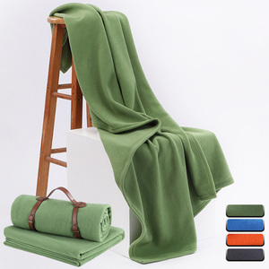 Nouvelle couverture RPET recyclée GRS couverture RPET recyclée écologique couverture de compagnie aérienne en <span class=keywords><strong>polaire</strong></span> - Product Image 3