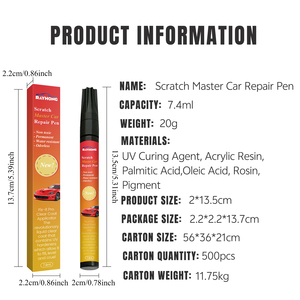 Stylo universel de réparation des rayures de <span class=keywords><strong>voiture</strong></span> en gros Fix It PRO <span class=keywords><strong>Retouche</strong></span> Décapant de <span class=keywords><strong>peinture</strong></span> Réparation rapide Outil de <span class=keywords><strong>peinture</strong></span> Stylo magique pour toutes les voitures - Product Image 2