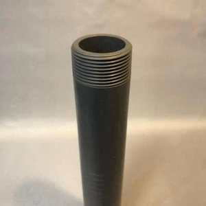 Tuyau de puits en <span class=keywords><strong>PVC</strong></span> noir <span class=keywords><strong>PN10</strong></span> PN16 à extrémité filetée haute résistance pour le forage de puits profonds et l'extraction d'eau - Product Image 3