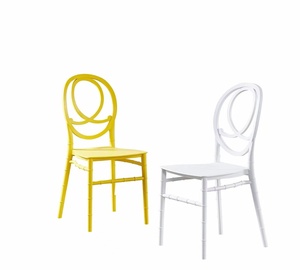 Modern Indoor/Outdoor Chiavari Wedding Event <strong>Chair</strong> Bulk Packaged Plastic <strong>Stackable</strong> Lightweight Durable Eco-Friendly <strong>Garden</strong> Use - Product Image 3