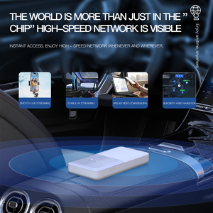 Siêu mỏng 4G LTE Di động Wifi <span class=keywords><strong>Hotspot</strong></span> chỉ 14mm Độ dày 60g Thiết kế nhẹ wifi6 300Mbps 10 thiết bị kết nối - Product Image 2