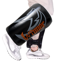 Cible de frappe pour mollets de boxe professionnelle en PU épaissi avec logo personnalisé, équipement de protection durable pour les jambes et le corps