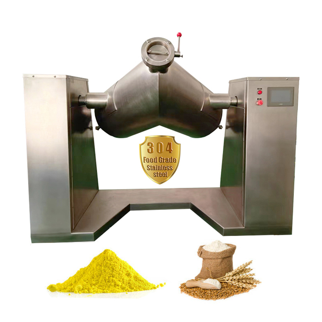 High Efficient Stainless Steel V Type Shape Cone Blender Mixer Machine Price