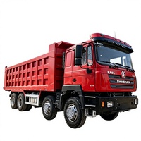 Подержанный самосвал Shacman 6x4, 21-30 тонн, дизельный, для тяжелых условий эксплуатации, горнодобывающей и строительной отрасли, с задней камерой, праворульный, Евро-2, Weichai FAST