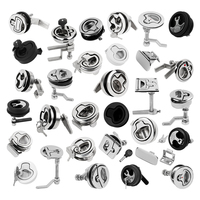 Loquet de trappe marine en acier inoxydable 316, accessoires de bateau, verrou tournant pour pont de yacht