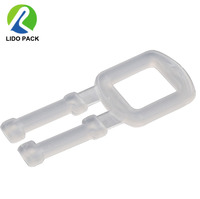 Boucle en plastique PP blanche, Design économique personnalisé, à la mode, boucle en plastique, blanche
