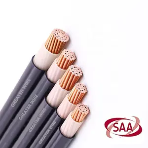 AS/NZS 5000.1 Orange Circular 1.5mm2 2.5mm2 4mm2 6mm2 10mm2 16mm2 CU Conductor 1C XLPE Cable