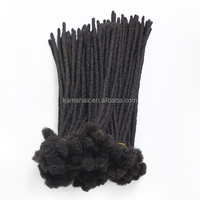 Extensions de cheveux vierges KAMA, dreadlocks, tresses au crochet, extensions de locs pour les personnes qui aiment le rock, le roll et le hip hop