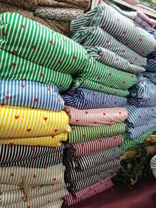 Tela de Algodón Orgánico Duradera, Bordado de Cadena Multihilo Koraa, Textil Suave y Transpirable para Prendas de Alta Gama - Product Image 6