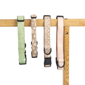 パーソナライズデザイン シェルパ素材 通気性抜群 犬用ハーネスセット それに合うリード付き ラバーロゴカバー付き 犬用首輪 リード メーカー - Product Image 4