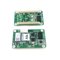 Carte de réception d'affichage LED Novastar A5S Plus, température de fonctionnement -20°C +70°C, alimentation CC 3,8V-5,5V, puissance 3,0W