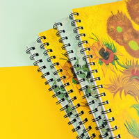Carnet de croquis A4 à spirale pour étudiants, idéal pour le dessin rapide, la peinture, la gouache et les crayons – Beige